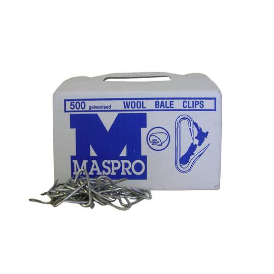 Maspro Bale Clips - 500 Pack